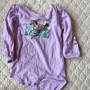 Carhartt Lavender Baby Onesie
